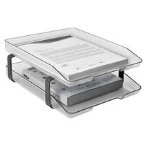 Caixa Correspondencia Dupla Acrilica Classic Cristal