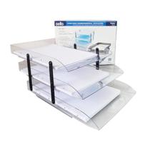 Caixa Correspondencia Tripla Articulavel Cristal