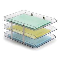 Caixa correspondencia tripla fixa cristal waleu