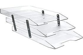 Caixa Correspondencia Tripla Movel Articulavel Cristal