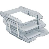 Caixa Correspondencia Tripla Super X Cristal Articulada