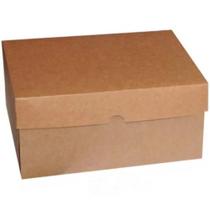 Caixa Craft 35 x 25 x 8 cm: Durável e Ecológica, Ideal Para Presentes, Armazenamentos e Organização.