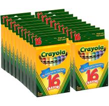 Caixa Crayola Crayon, pacote com 16 cores clássicas para crianças Caixa Crayola Crayon, pacote com 16 cores clássicas para crianças