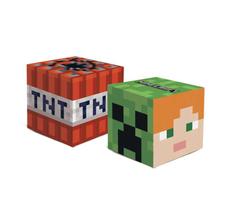 Caixa Cubo Guloseimas Festa Minecraft TNT 8 Un Cromus - Inspire sua festa Loja