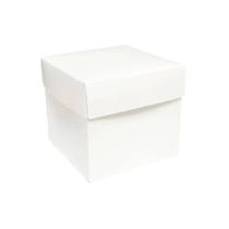 Caixa Cubo Para Presente - Branco G 10un - ASSK Rizzo