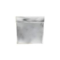 Caixa Cubo Para Presente Metalizada Lisa Prata 8x8x8cm - 10 unidades - ASSK - Rizzo