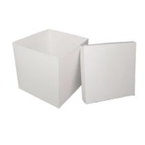 Caixa Cubo Quadrada para Comemorações e Presentes Grande 15x15x15 cm - 10 Unidades