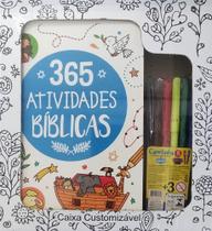 Caixa customizavel - 365 atividades bíblicas