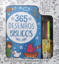 Caixa customizavel - 365 desenhos bíblicas - PE DA LETRA