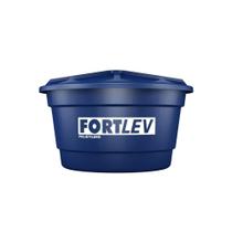 Caixa D'Água em Polietileno com Tampa 500 Litros Azul - Fortlev