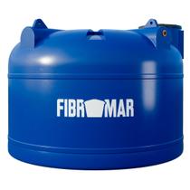 Caixa d'Água Tanque 10.000L Azul Fibromar