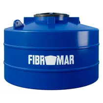 Caixa d'Água Tanque 2.500L Azul Fibromar Caixa d'Água Tanque 2.500L Azul Fibromar