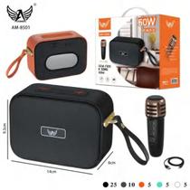Caixa D Som Bluetooth Microfone AM-8501