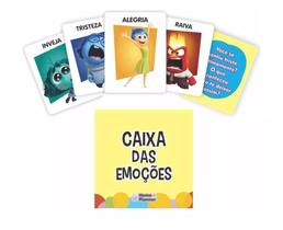 Caixa Das Emoções - Divertidamente - Jogo Infantil - Home E Planner