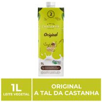 Caixa de 1L, Leite Vegetal, Original, A Tal da Castanha Caixa de 1L, Leite Vegetal, Original, A Tal da Castanha