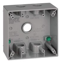 Caixa de 2 grupos à prova de intempéries Sigma Engineered Solutions de 1,3 cm