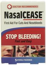 Caixa de 5 unidades First Aid Nasalcease Nosebleeds Stopper
