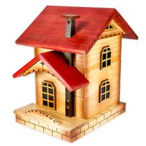 Caixa de Abelha Sem Ferrão ASF Casinha Modelo Chalé - Jataí Mirim