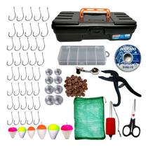 Caixa De Acessórios Para Pesca Pescaria Completa E Itens