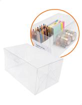 Caixa de Acetato Plástico PX-9 (15x8,5x8,5 cm) (25un) Embalagem Transparente Caixa de Acetato Plástico PX-9 (15x8,5x8,5 cm) (25un) Embalagem Transparente