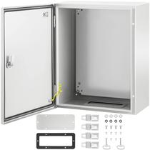 Caixa de aço VEVOR NEMA 4X 20x16x10" com placa de montagem