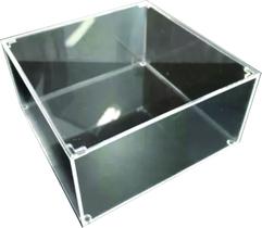 Caixa De Acrilico 20x20x10cm Para Trecos, Bijus, Maquiagens Caixa De Acrilico 20x20x10cm Para Trecos, Bijus, Maquiagens