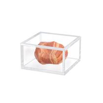 Caixa de acrílico AITEE Clear Cube Display com tampa 10,4x10,4x5,3cm