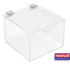 Caixa de acrilico cristal transparente para cápsulas café nespresso - MONPLÁS