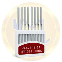 Caixa de Agulhas para Overlock e Interlock DCx27 Orange - 100 uni