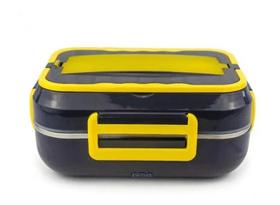 Caixa de almoço elétrica aquecedor de alimentos recipiente portátil viagem carro trabalho aquecimento com compartimentos - KS996