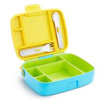 Caixa de almoço para crianças Munchkin Bento Box, verde