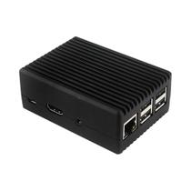 Caixa De Alumínio Para Raspberry Pi 3 Com Resfriamento Passivo E Almofada Térmica Para Modelos B E Caixa De Alumínio Para Raspberry Pi 3 Com Resfriamento Passivo E Almofada Térmica Para Modelos B E