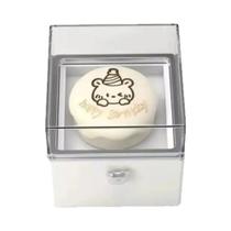 Caixa De Anel Rednote Bear Flip Mini Para Embalagem De Bolo, Presente Para Namorada No Dia Dos