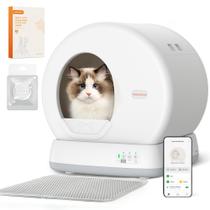 Caixa de areia autolimpante para gatos MeoWant Integrated Safety