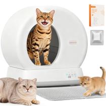 Caixa de Areia Automática para Gatos Meowant de Grande Capacidade com App Caixa de Areia Automática para Gatos Meowant de Grande Capacidade com App