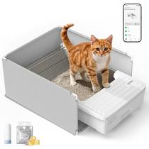 Caixa de Areia Automática para Gatos UBPET com Controle Inteligente e Abertura Superior Caixa de Areia Automática para Gatos UBPET com Controle Inteligente e Abertura Superior