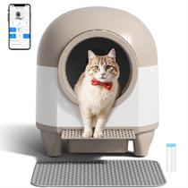 Caixa de Areia Automática WARCAT 90L Controlada por App para Vários Gatos Caixa de Areia Automática WARCAT 90L Controlada por App para Vários Gatos