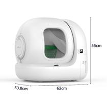 Caixa de Areia Automática WIFI para Gatos Petkit PURA MAX 2 - Limpeza Inteligente e Conectividade