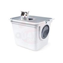 Caixa de areia banheiro fechado para gatos sanitario plus Original Chalesco