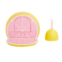 Caixa de Areia Banheiro para Gatos Vetreska Grapefruit - Design Criativo e Funcional
