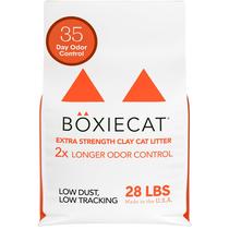 Caixa de Areia Cat Litter Boxie Extra Strength - Controle de Odor Natural por 35 Dias Caixa de Areia Cat Litter Boxie Extra Strength - Controle de Odor Natural por 35 Dias