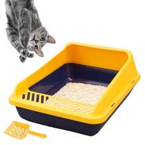 Caixa De Areia Com Pá Coletora Higiênica Para Gatos Pet Banheiro
