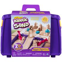 Caixa de areia dobrável Sensory Toy Kinetic Sand com 1 kg totalmente natural