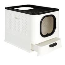 Caixa de Areia Fechada para Gatos SandBox Premium Jel Plast