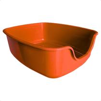 Caixa de Areia Funda Big Alvorada Pet - Laranja