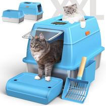 Caixa de Areia para Gatos Ackarido em Aço Inoxidável 37L - Sem Cheiro Caixa de Areia para Gatos Ackarido em Aço Inoxidável 37L - Sem Cheiro