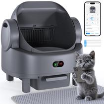 Caixa de areia para gatos automática LUODIER com limpeza automática elétrica Caixa de areia para gatos automática LUODIER com limpeza automática elétrica