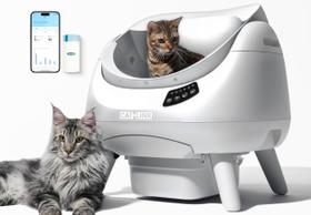 Caixa de Areia para Gatos CATLINK Open-X Autolimpante com WiFi e App Caixa de Areia para Gatos CATLINK Open-X Autolimpante com WiFi e App