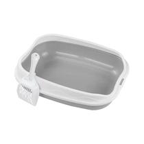 Caixa De Areia Para Gatos Grande Semi-Fechada À Prova De Respingo, Tigela Para Fezes De Gatinhos,