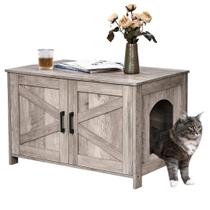 Caixa de areia para gatos Homhedy Hidden Furniture White